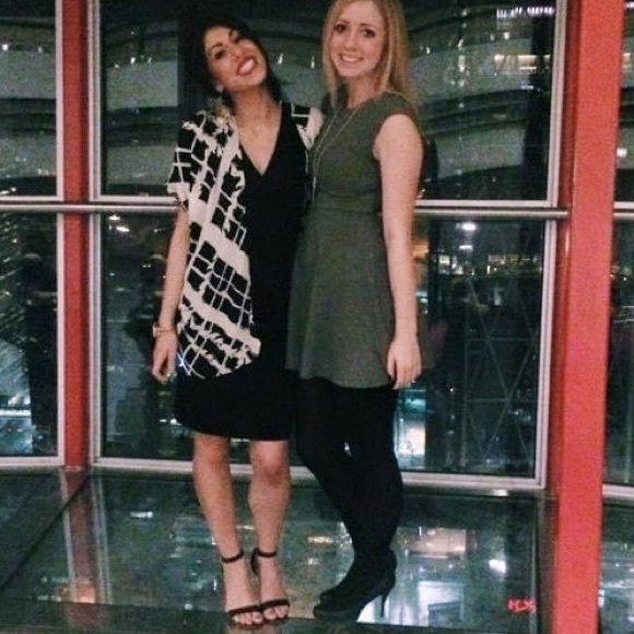 Soprano Kimono Black and Ivory Patterned Dolman Short Sleeve size small - Picture 5 of 5